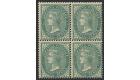 SG3. 1863 3d Green. A superb fresh mint...